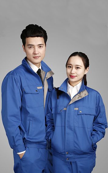 男女藍(lán)色時尚套裝