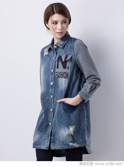 牛仔外套最是個性美貌