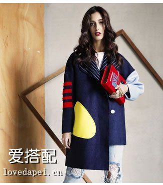 混搭女王--百變毛呢