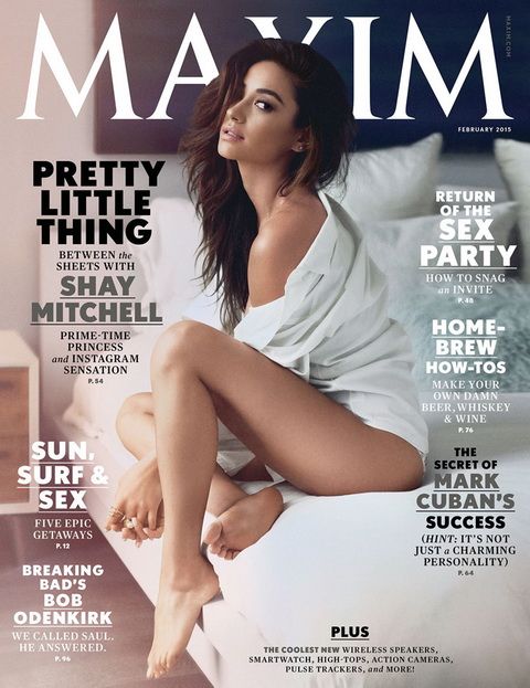 Shay Mitchell 登封面演繹火辣性感